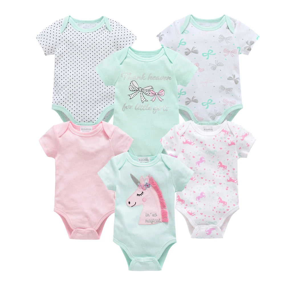 Lot de 6 bodies fille