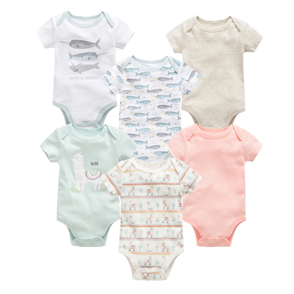 Lot de 6 bodies fille