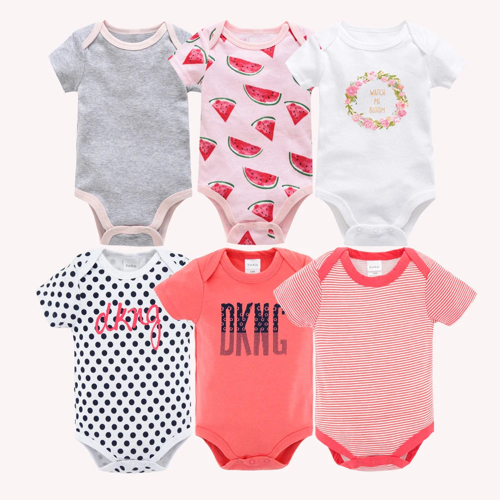 Lot de 6 bodies fille