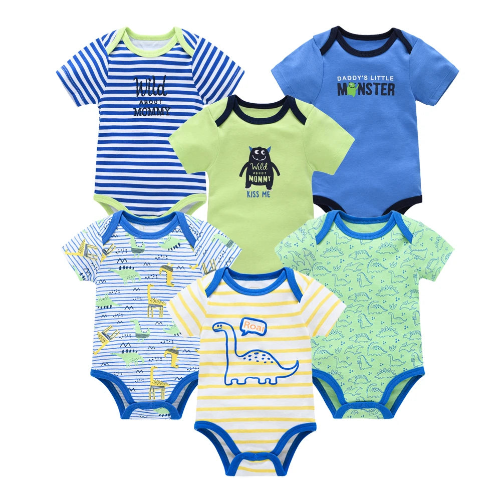 Lot de 6 bodies fille
