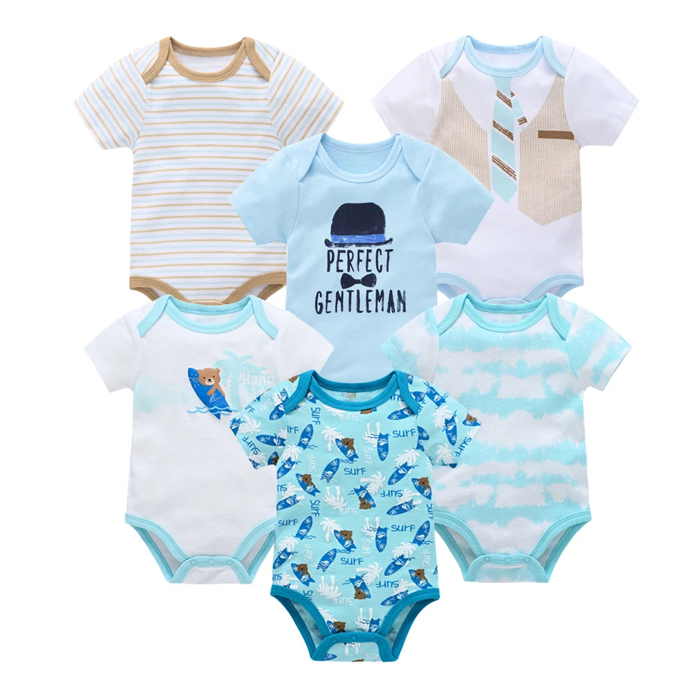 Lot de 6 bodies fille
