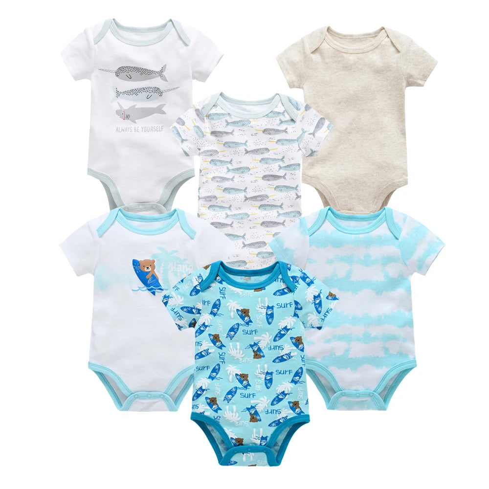 Lot de 6 bodies fille