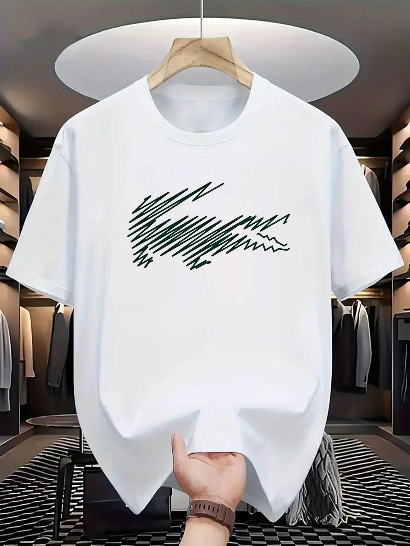 T-shirt d'été décontracté pour homme