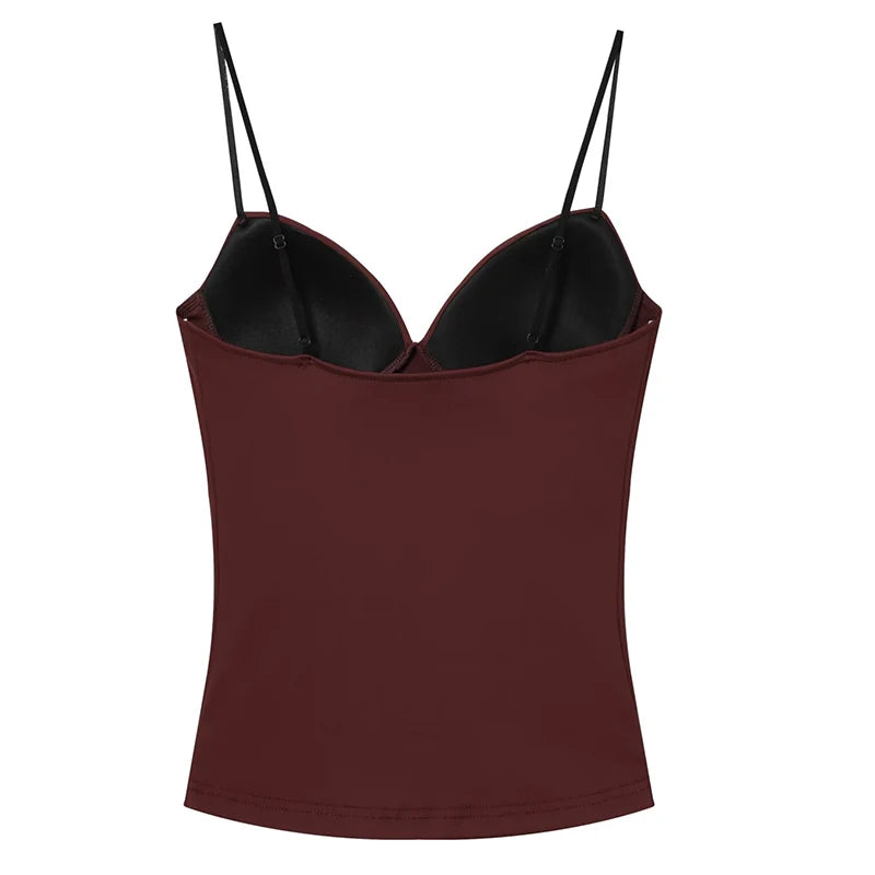 Crop Top Corset Femme