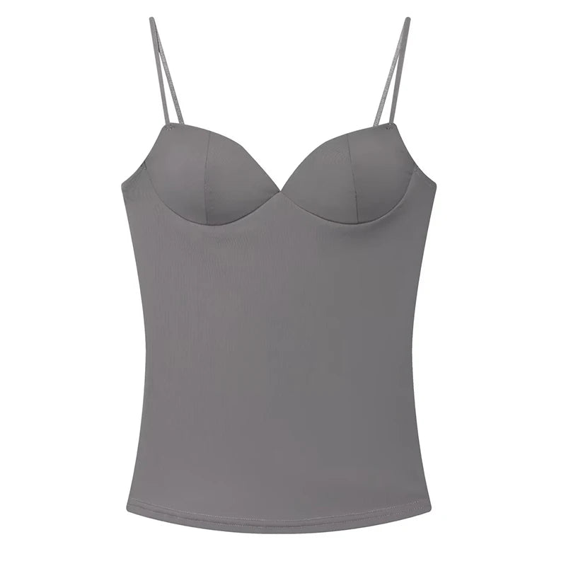 Crop Top Corset Femme