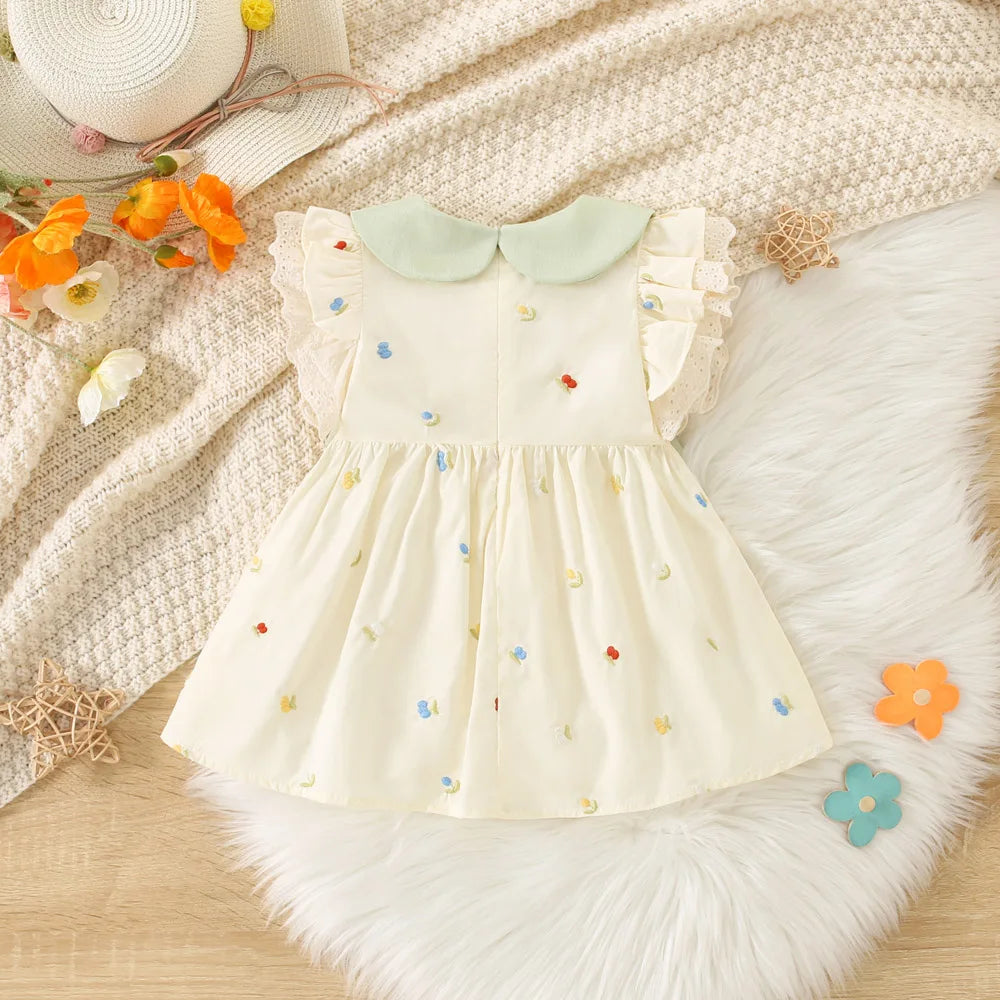 Robe d'été pour bébé fille de 0 à 2 ans