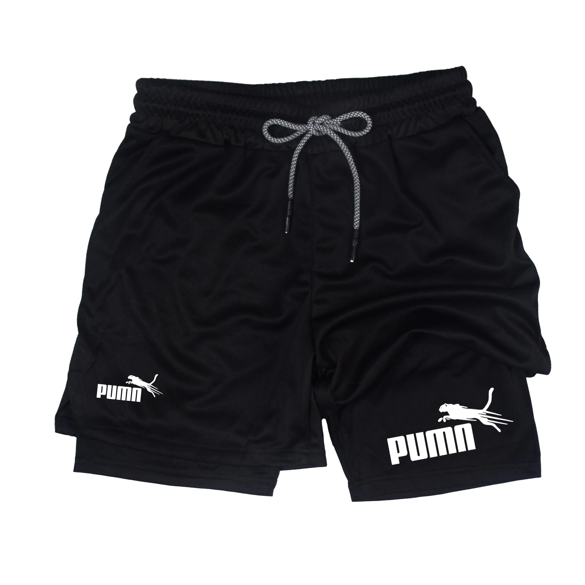 Short Sport 2-en-1 Homme