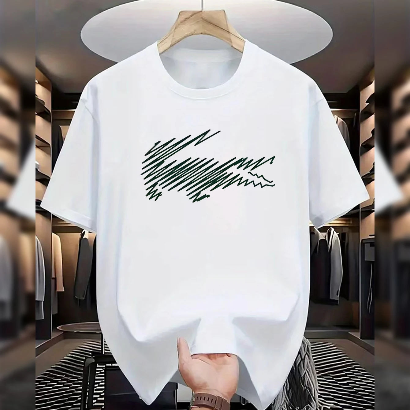 T-shirt d'été décontracté pour homme