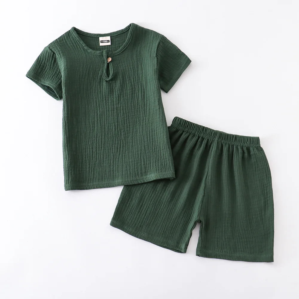 Ensemble d'été pour bébé de 0 à 5 ans