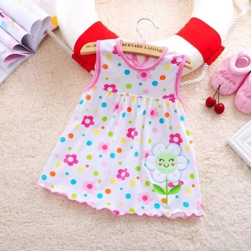Robe d'été bébé fille sans manches