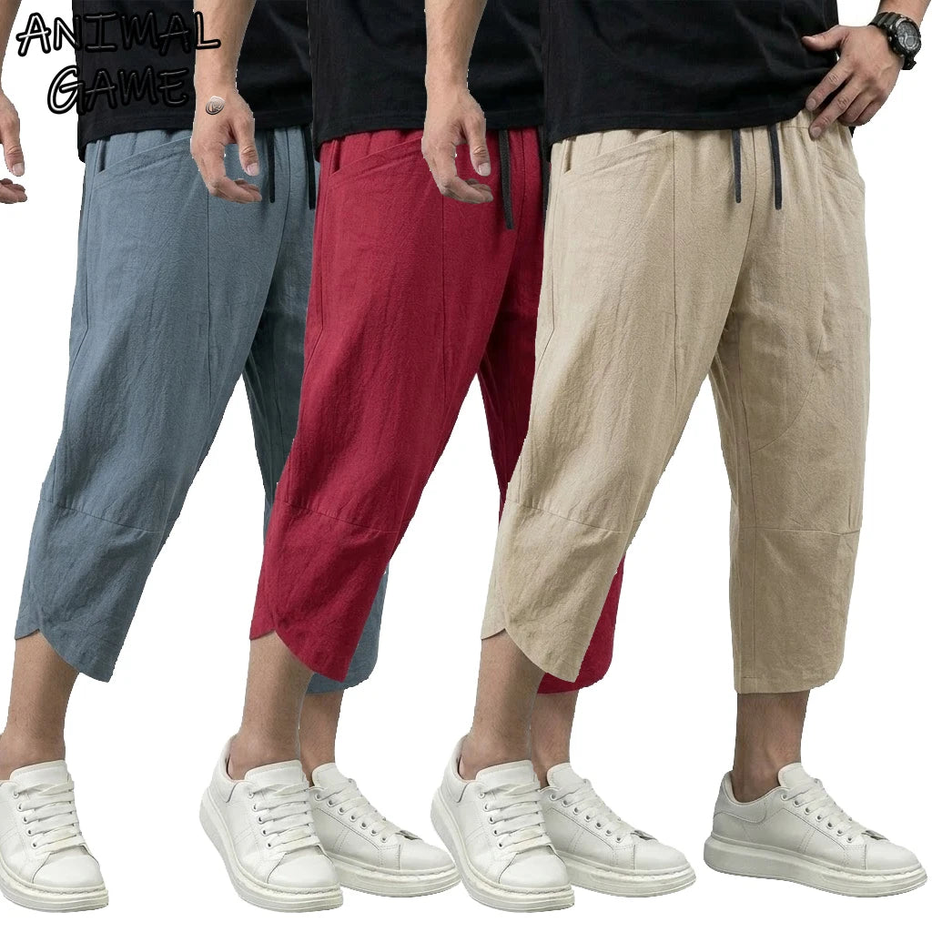 Pantalon en Lin Homme