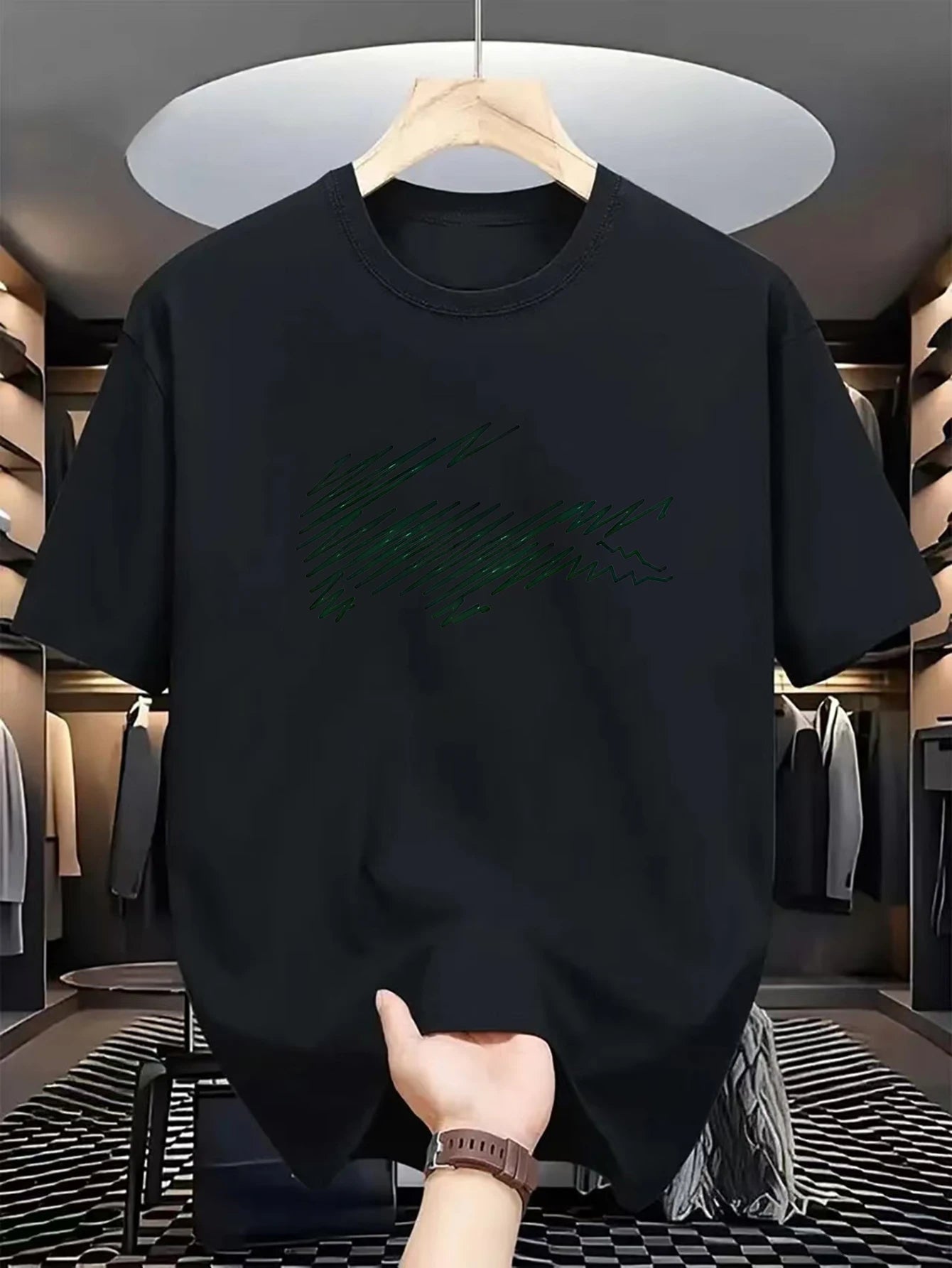 T-shirt d'été décontracté pour homme