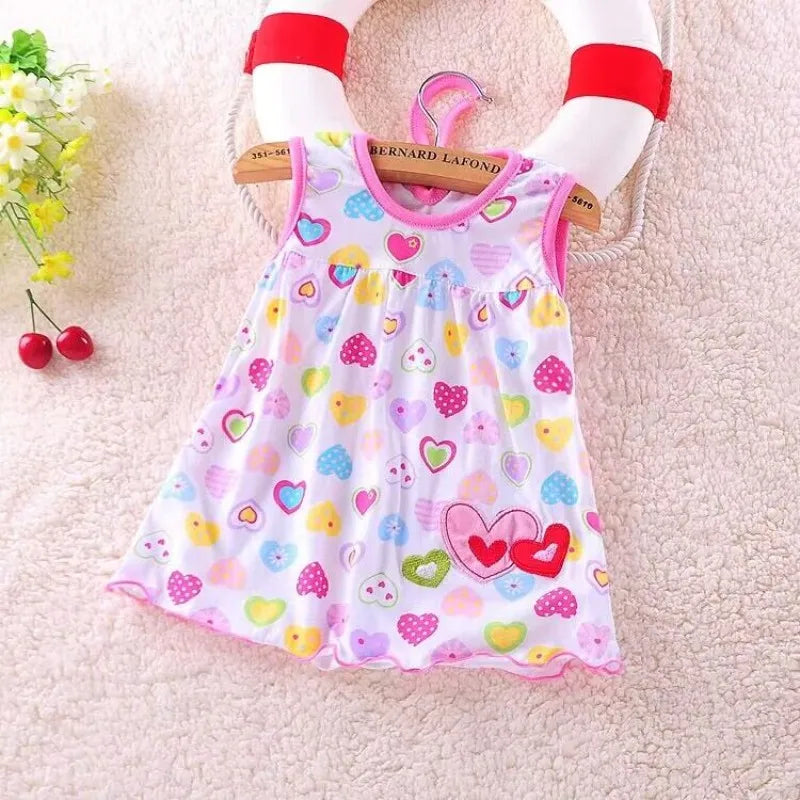 Robe d'été bébé fille sans manches
