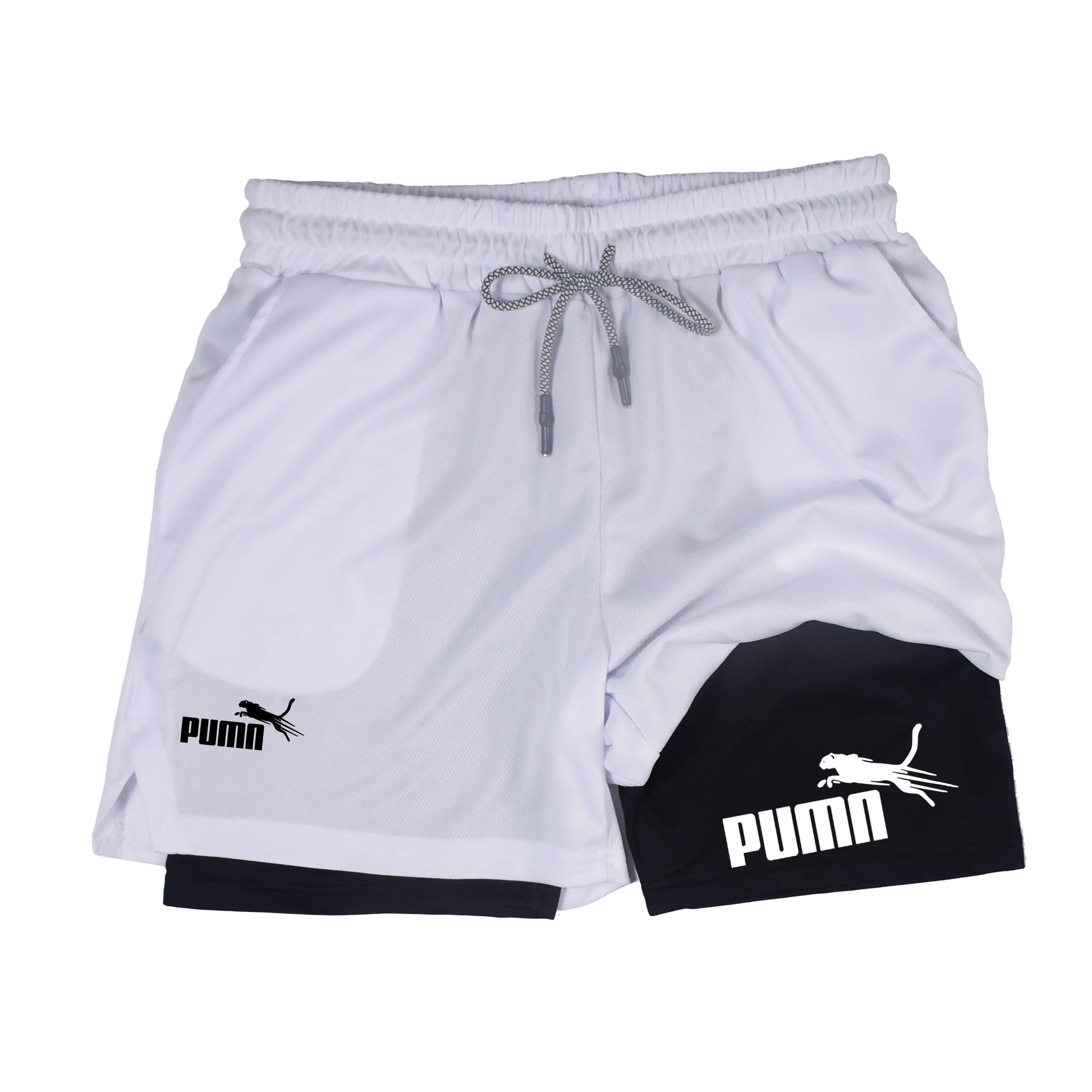 Short Sport 2-en-1 Homme