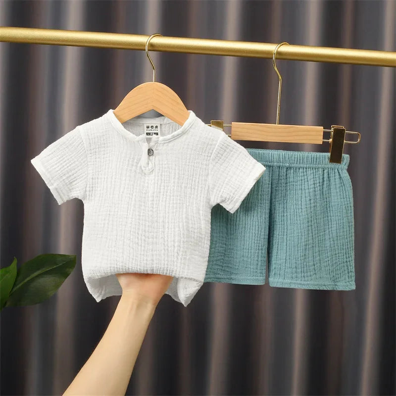 Ensemble d'été pour bébé de 0 à 5 ans