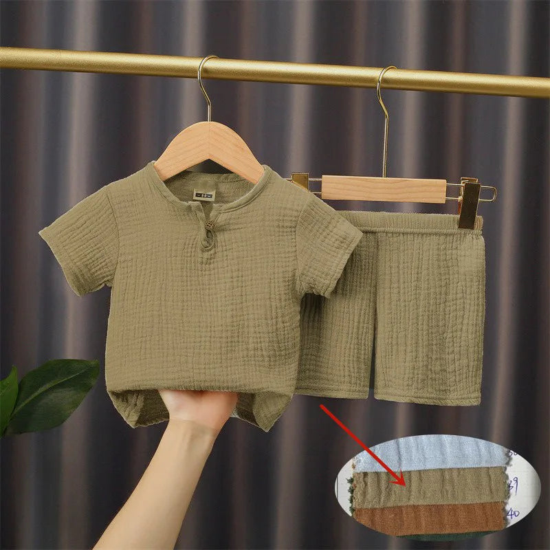 Ensemble d'été pour bébé de 0 à 5 ans