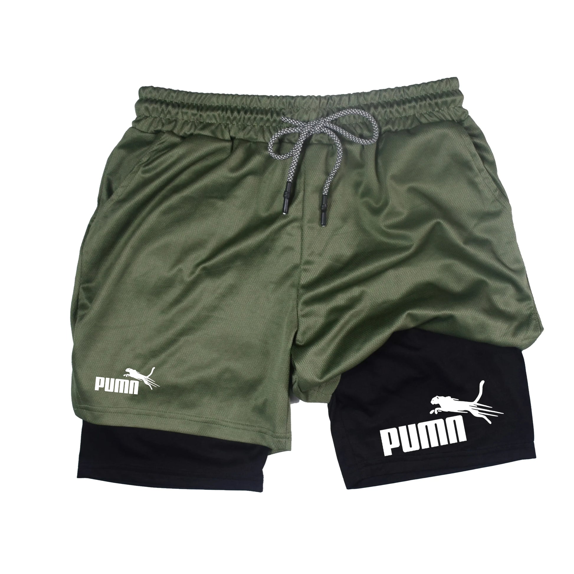 Short Sport 2-en-1 Homme