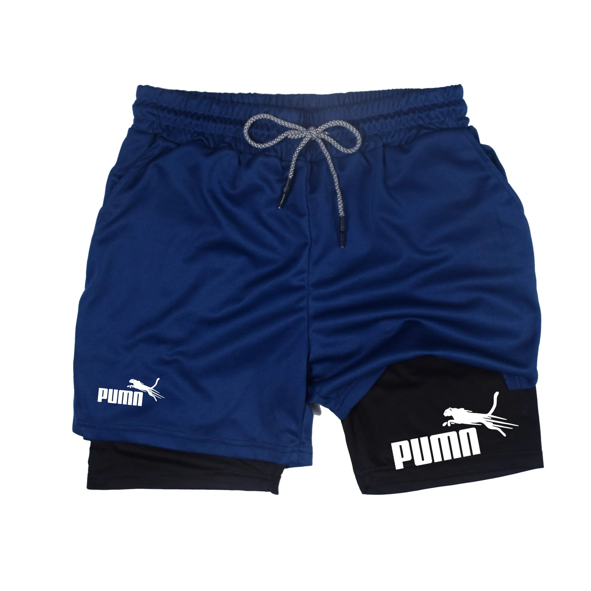 Short Sport 2-en-1 Homme