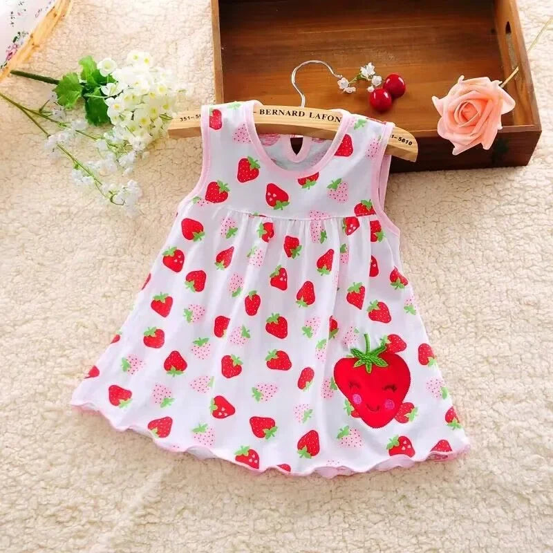 Robe d'été bébé fille sans manches