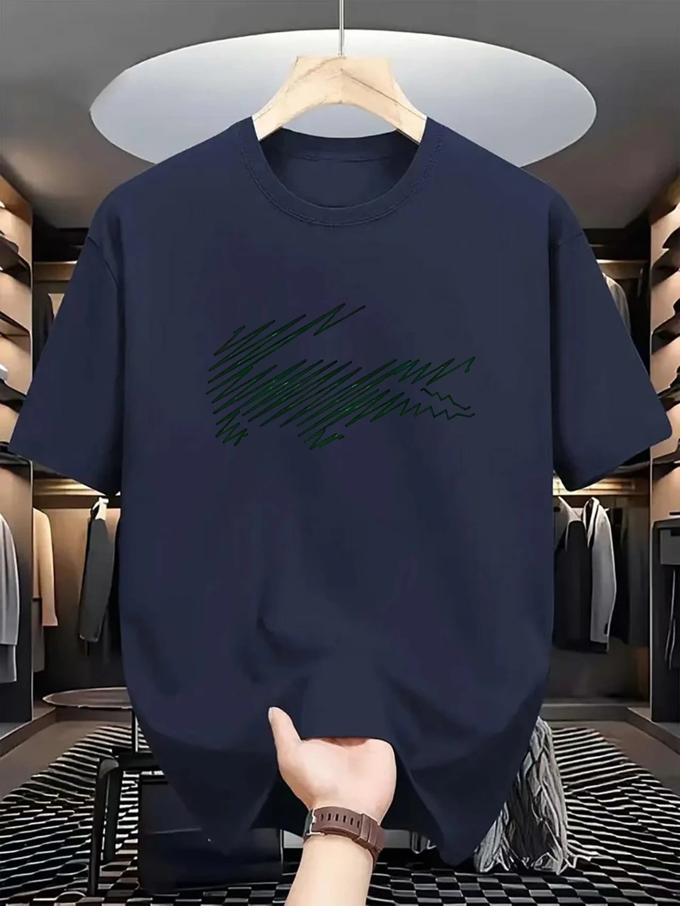 T-shirt d'été décontracté pour homme