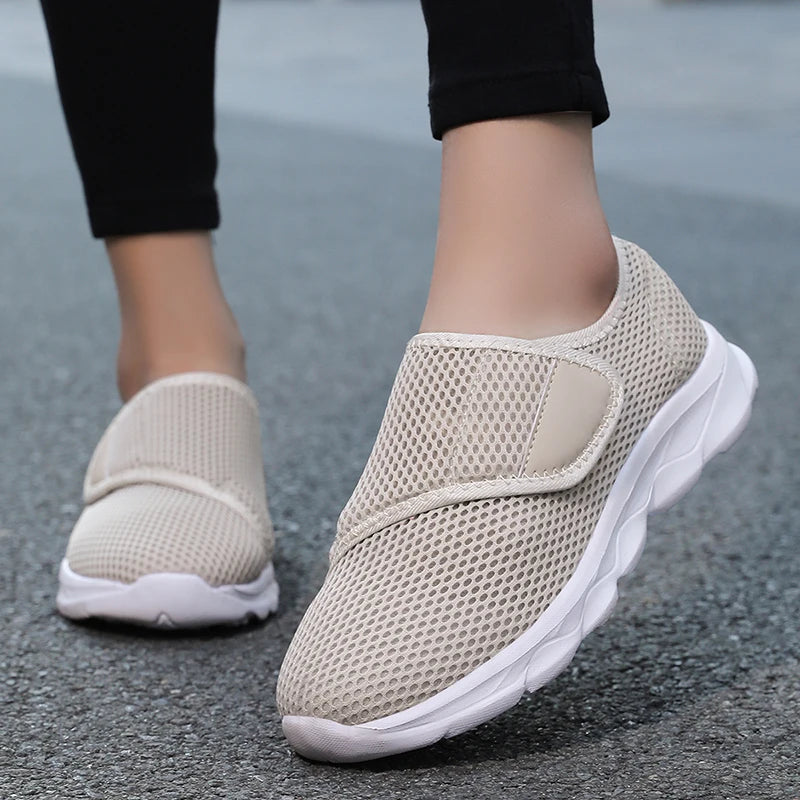 Nouvelles chaussures orthopédiques décontractées pour pieds larges et gonflés