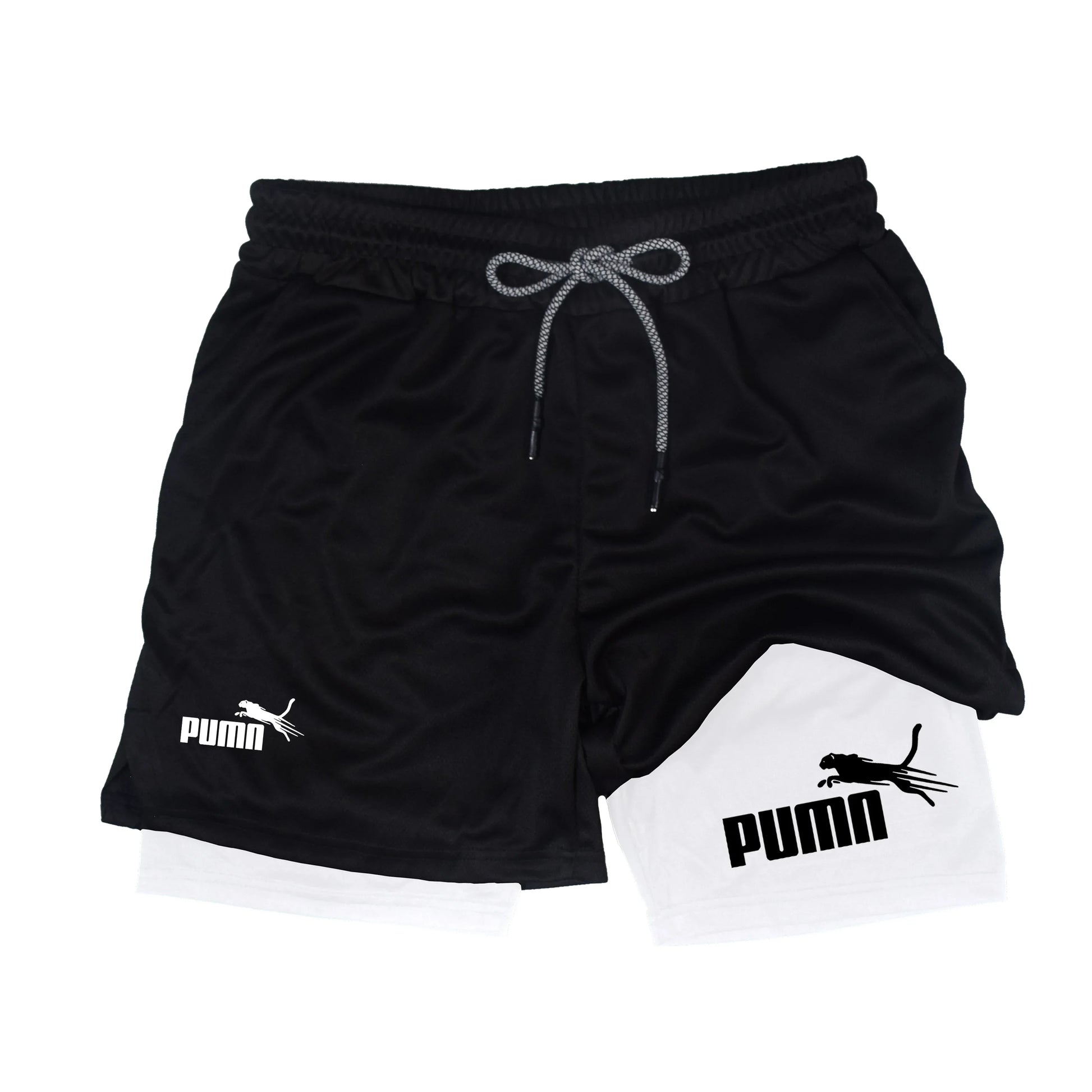 Short Sport 2-en-1 Homme