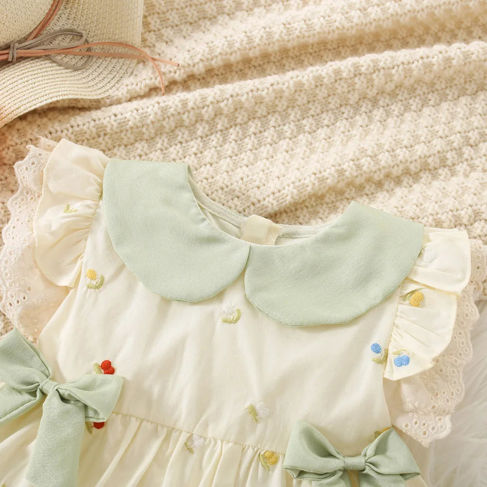 Robe d'été pour bébé fille de 0 à 2 ans