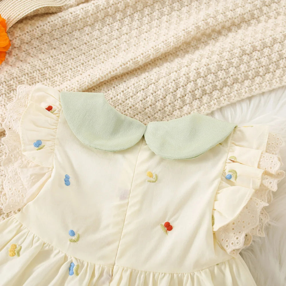 Robe d'été pour bébé fille de 0 à 2 ans