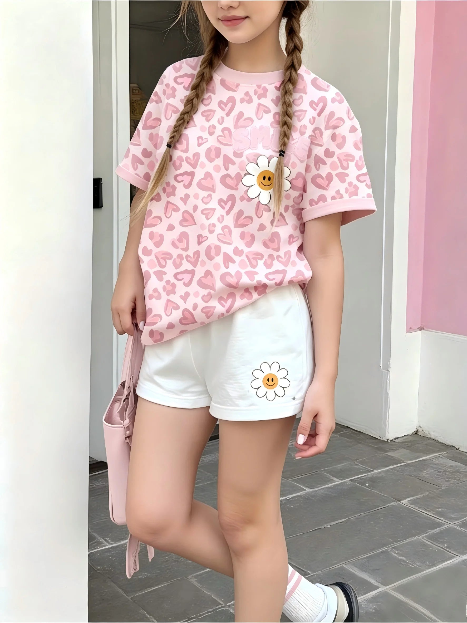 Ensemble T-shirt à manches courtes