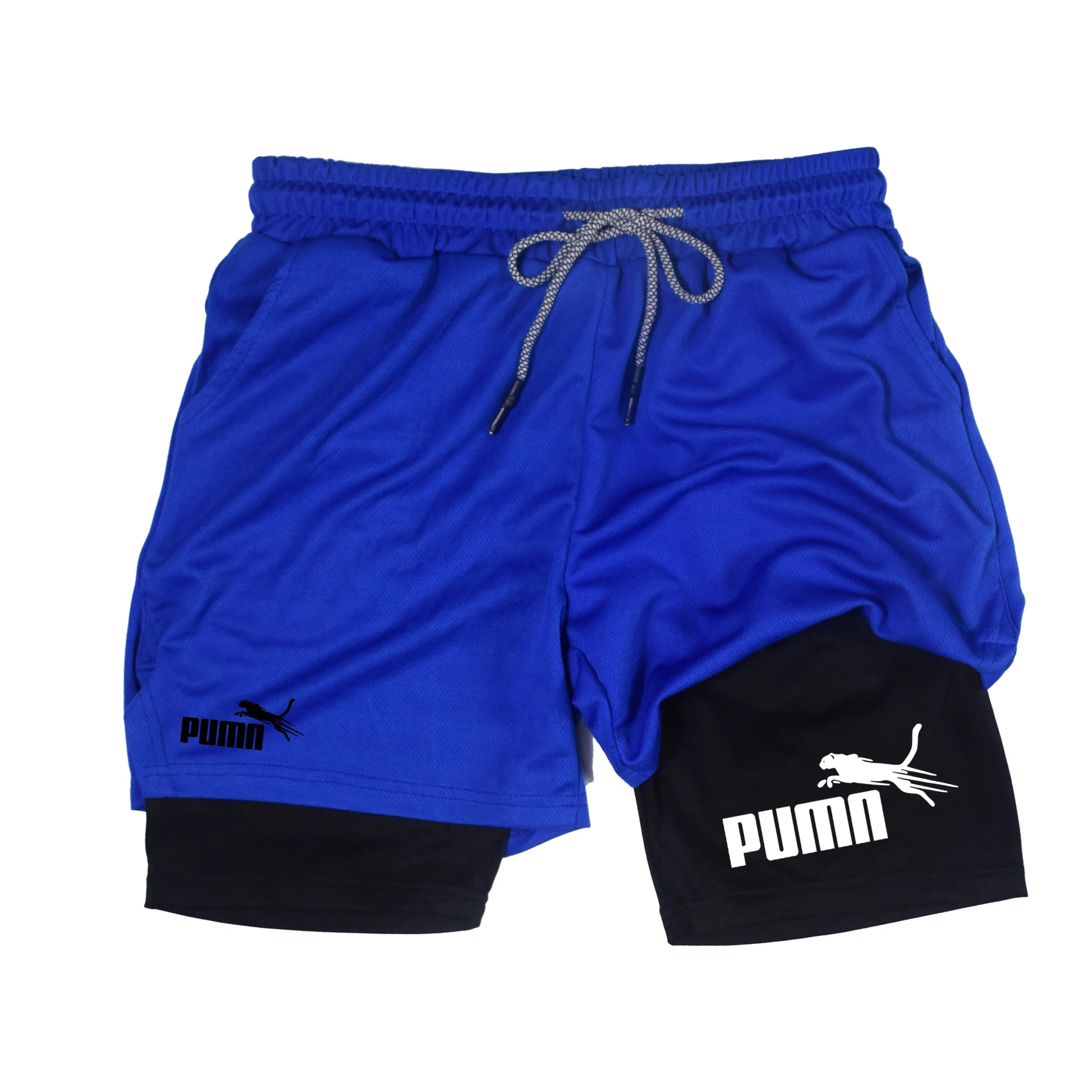 Short Sport 2-en-1 Homme