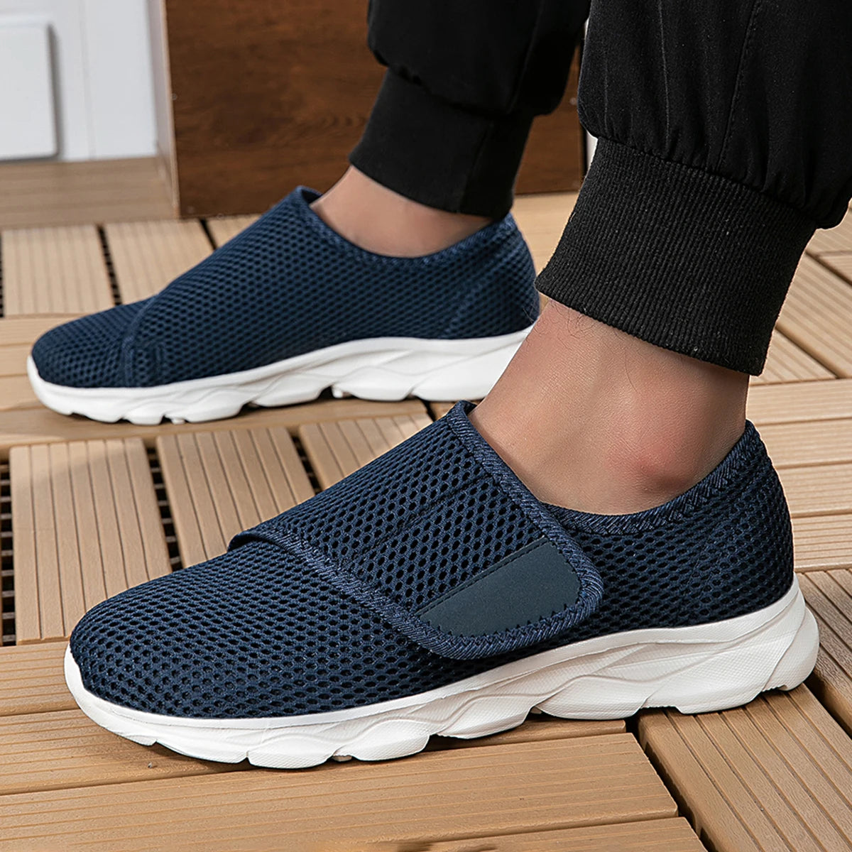 Nouvelles chaussures orthopédiques décontractées pour pieds larges et gonflés