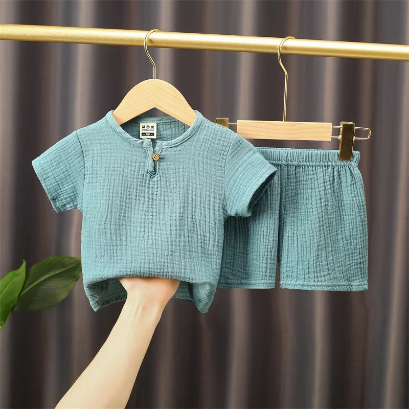 Ensemble d'été pour bébé de 0 à 5 ans