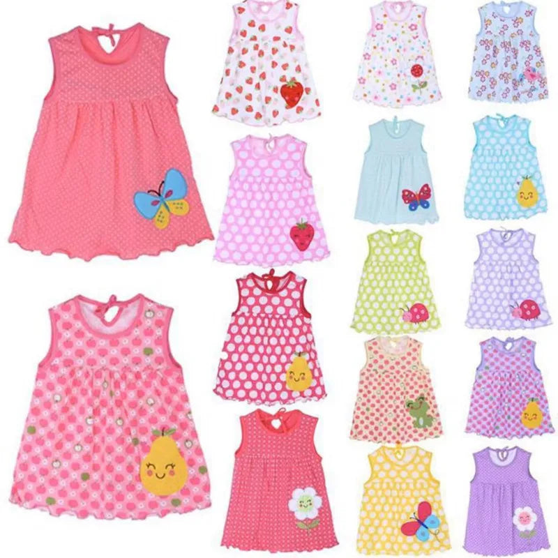 Robe d'été bébé fille sans manches