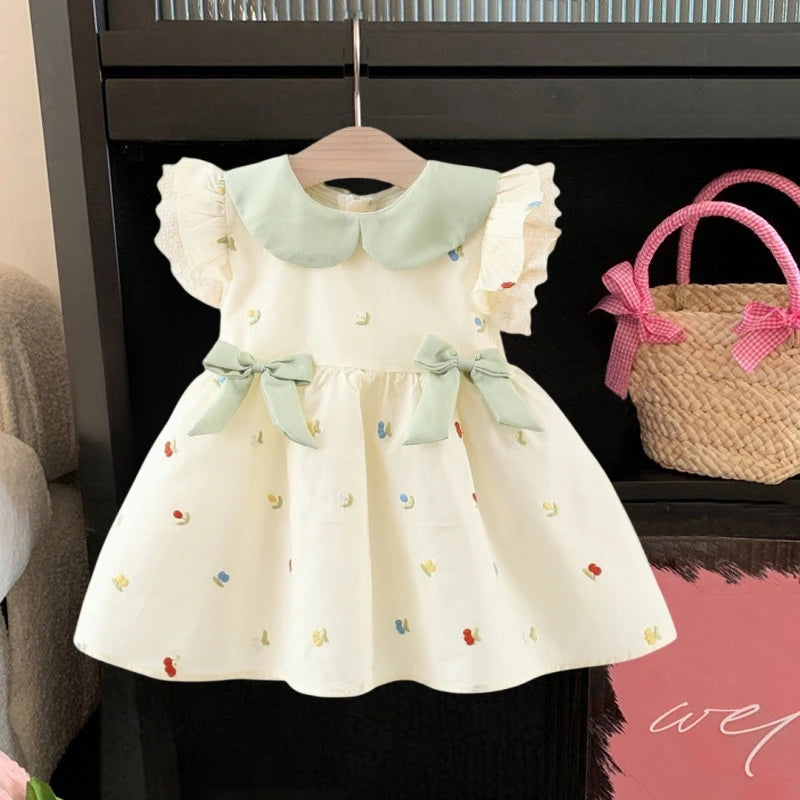 Robe d'été pour bébé fille de 0 à 2 ans