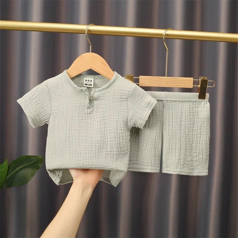 Ensemble d'été pour bébé de 0 à 5 ans