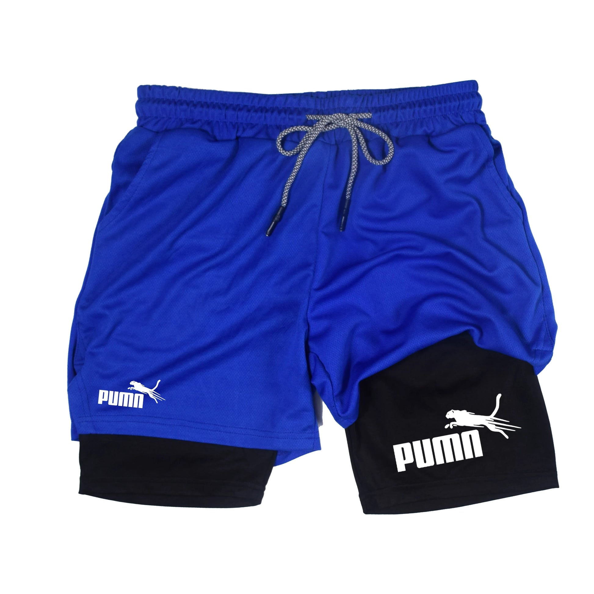Short Sport 2-en-1 Homme